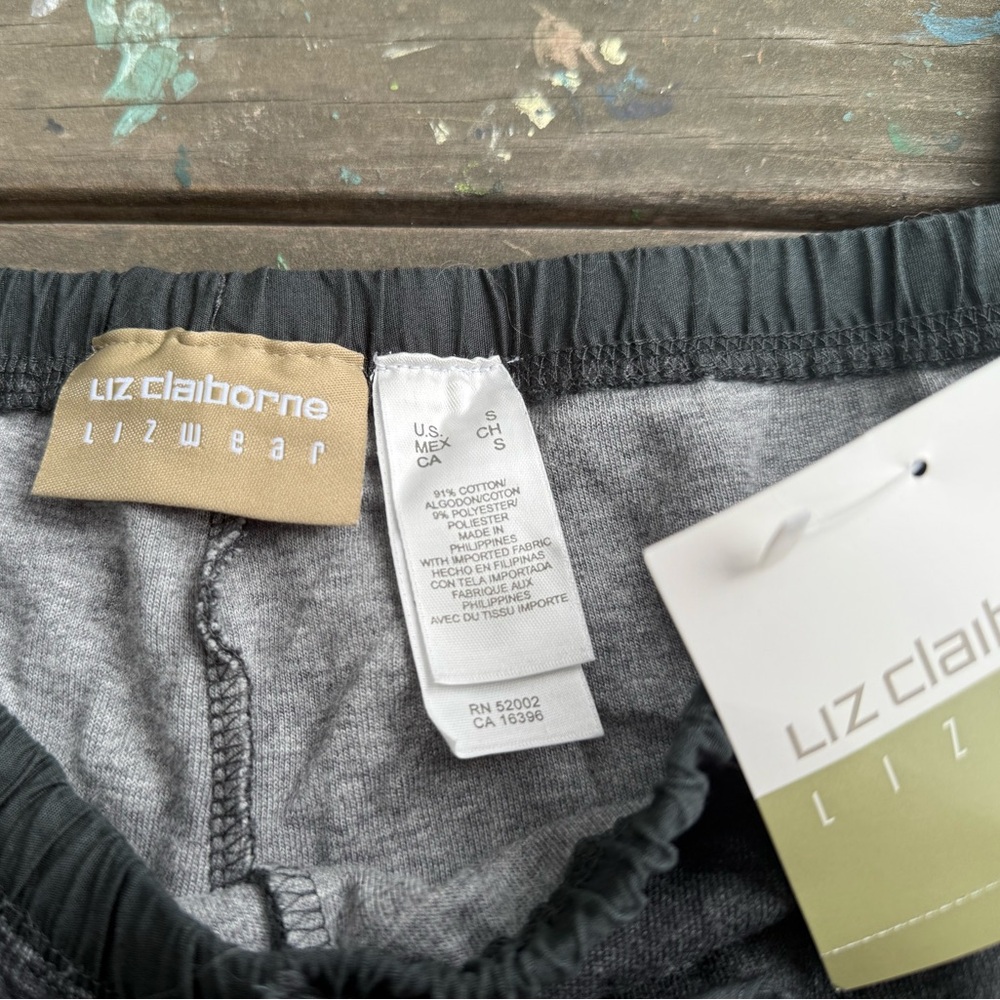Liz Claiborne Dark Gray Casual Pants NWT - Picture 6 of 6